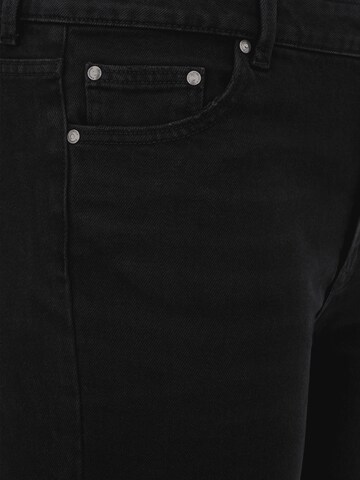ONLY Carmakoma Skinny Jeans 'MILY' i svart