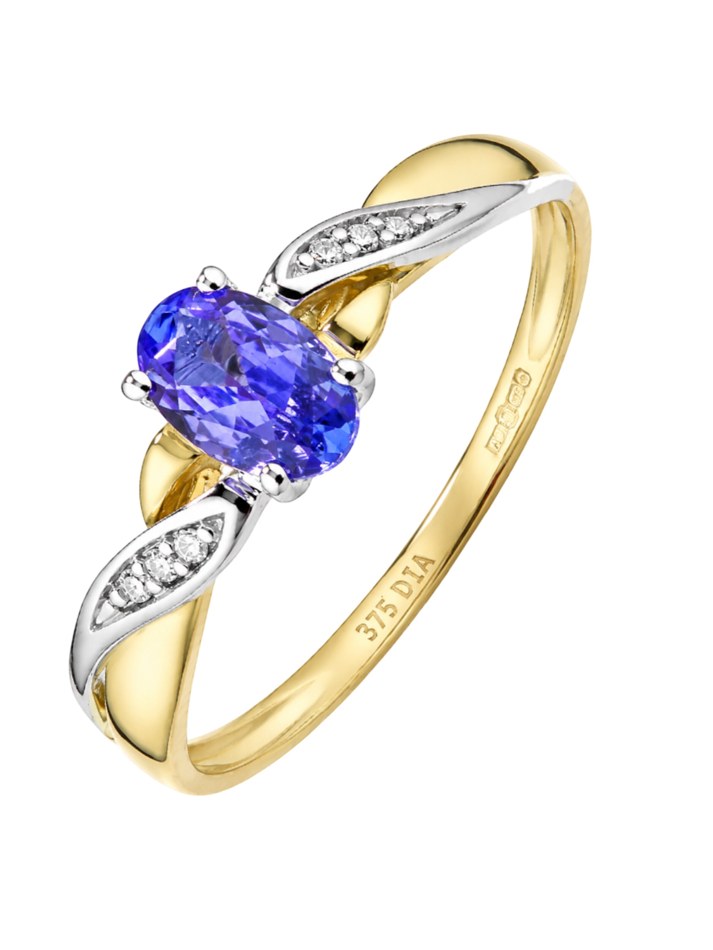 DIAMANT LETERNEL Ring in Gold: front