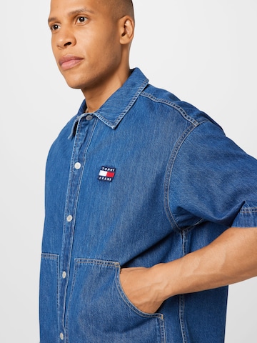 Fit confort Chemise Tommy Jeans en bleu