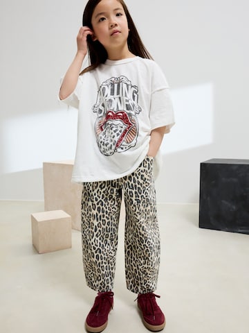 T-Shirt Next en blanc