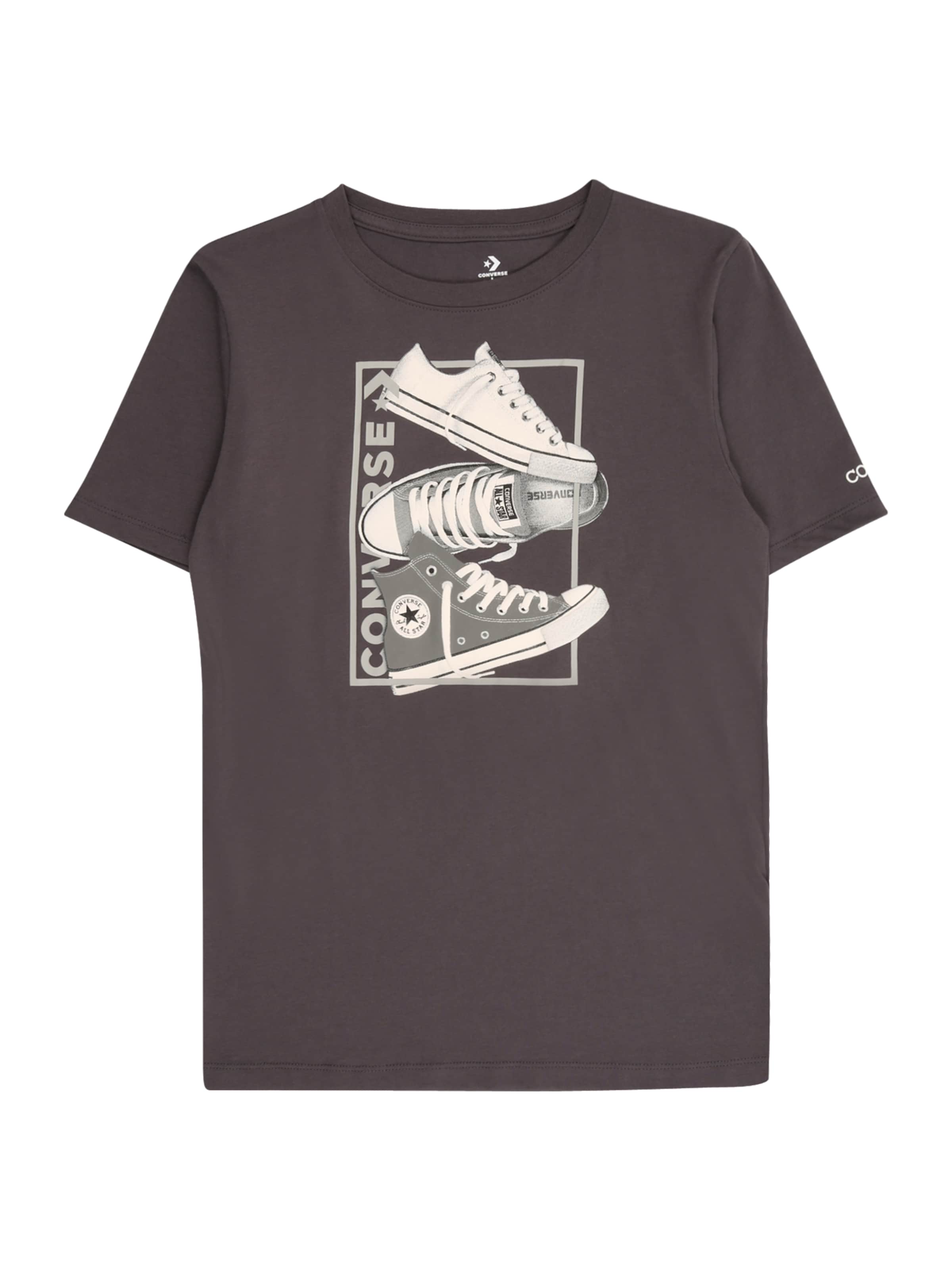 CONVERSE Μπλουζάκι σε γκρι: μπροστά