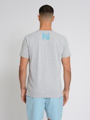 NASSAU Beach Club Shirt 'NB231040' in Grey