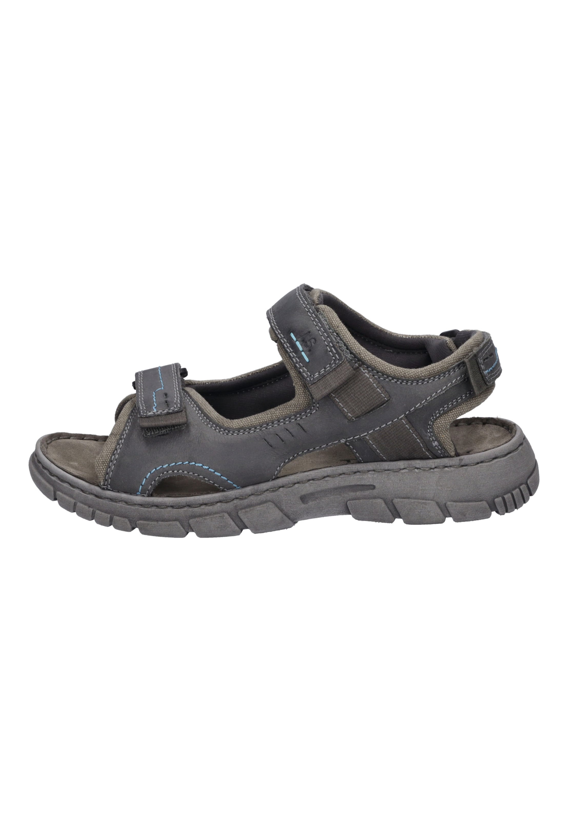 JOSEF SEIBEL Trekking sandal 'BRENDAN' in Grey: front