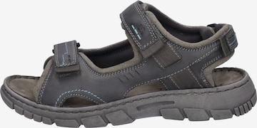 JOSEF SEIBEL Trekking sandal 'BRENDAN' in Grey: front