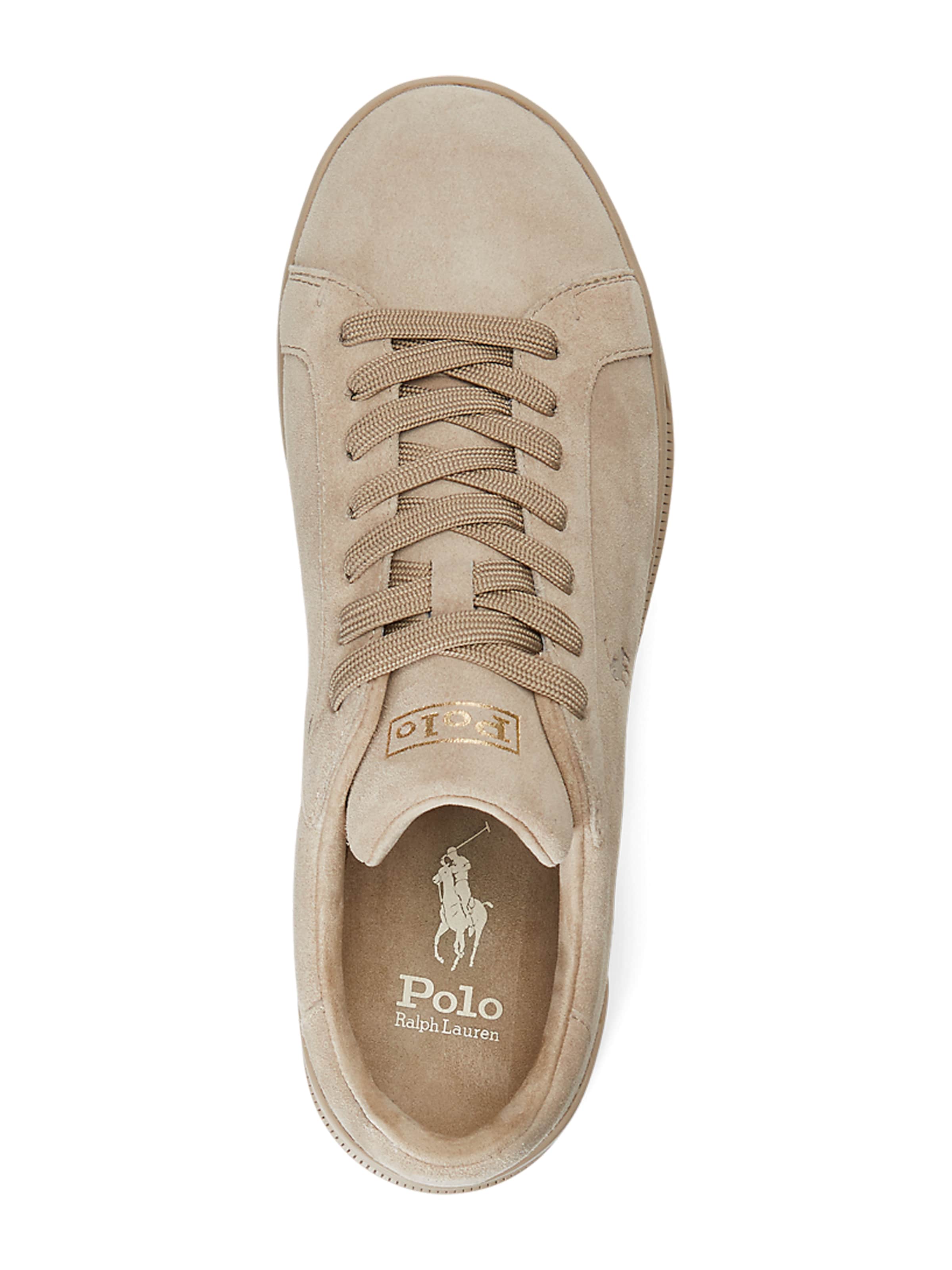 Sneaker low de la Polo Ralph Lauren pe bej