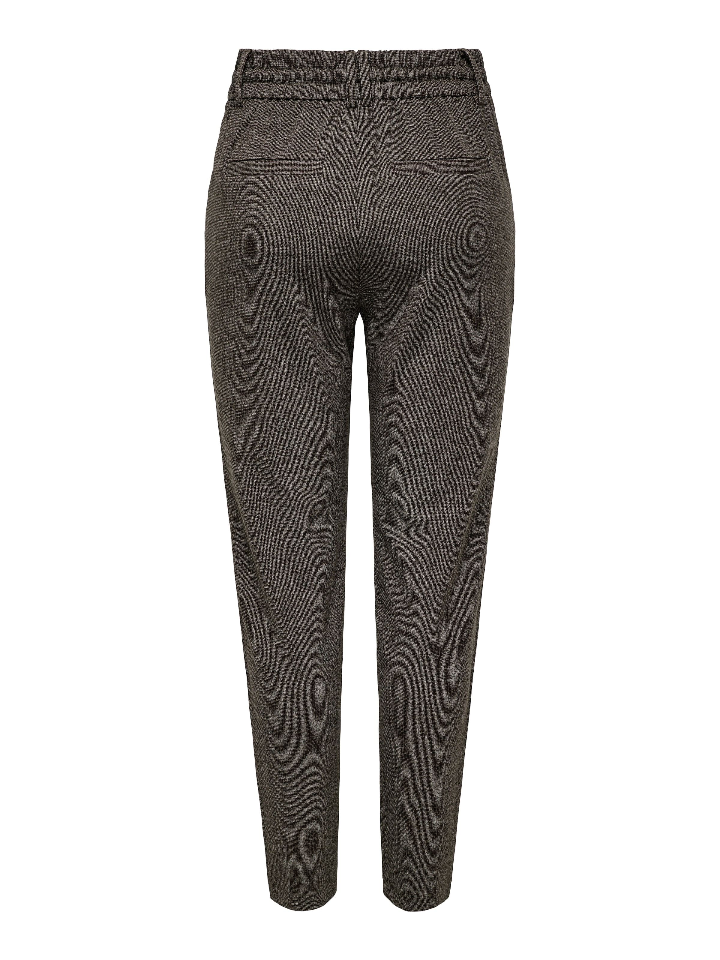 ONLYSlimfit Hlače s naborima - crna boja