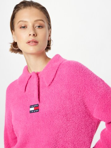 Tommy Jeans Genser i rosa