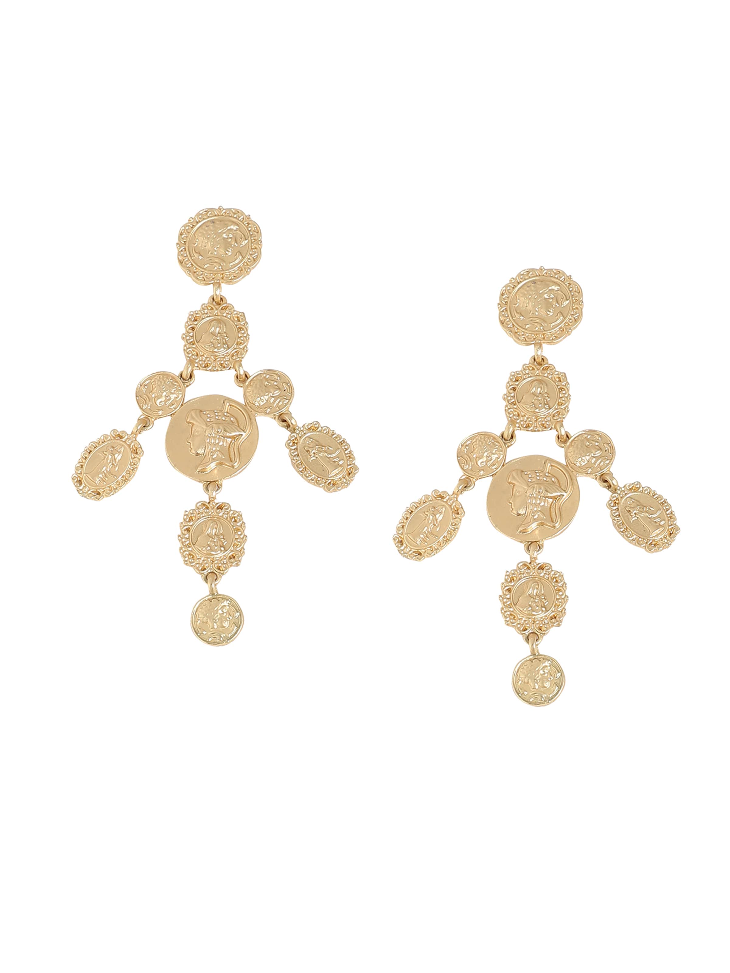 zelts SOHI Auskari 'Aiyana': no priekšpuses