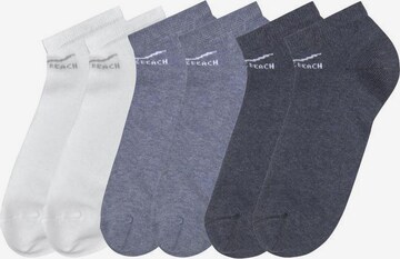 VENICE BEACH Ankle Socks in Grey: front