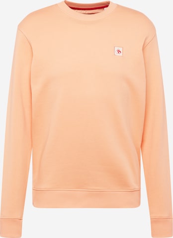 SCOTCH & SODA Sweatshirt 'Essential' in Orange: predná strana