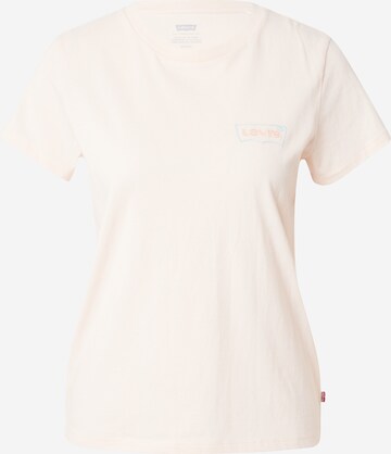 LEVI'S ® T-shirt 'The Perfect Tee' i orange: framsida