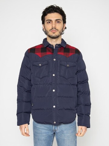PENFIELD Kurtka zimowa 'Rockford Primaloft Jacket Navy Blazer' w kolorze niebieski: przód