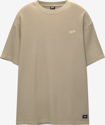 Pull&Bear Shirt in Brown: front