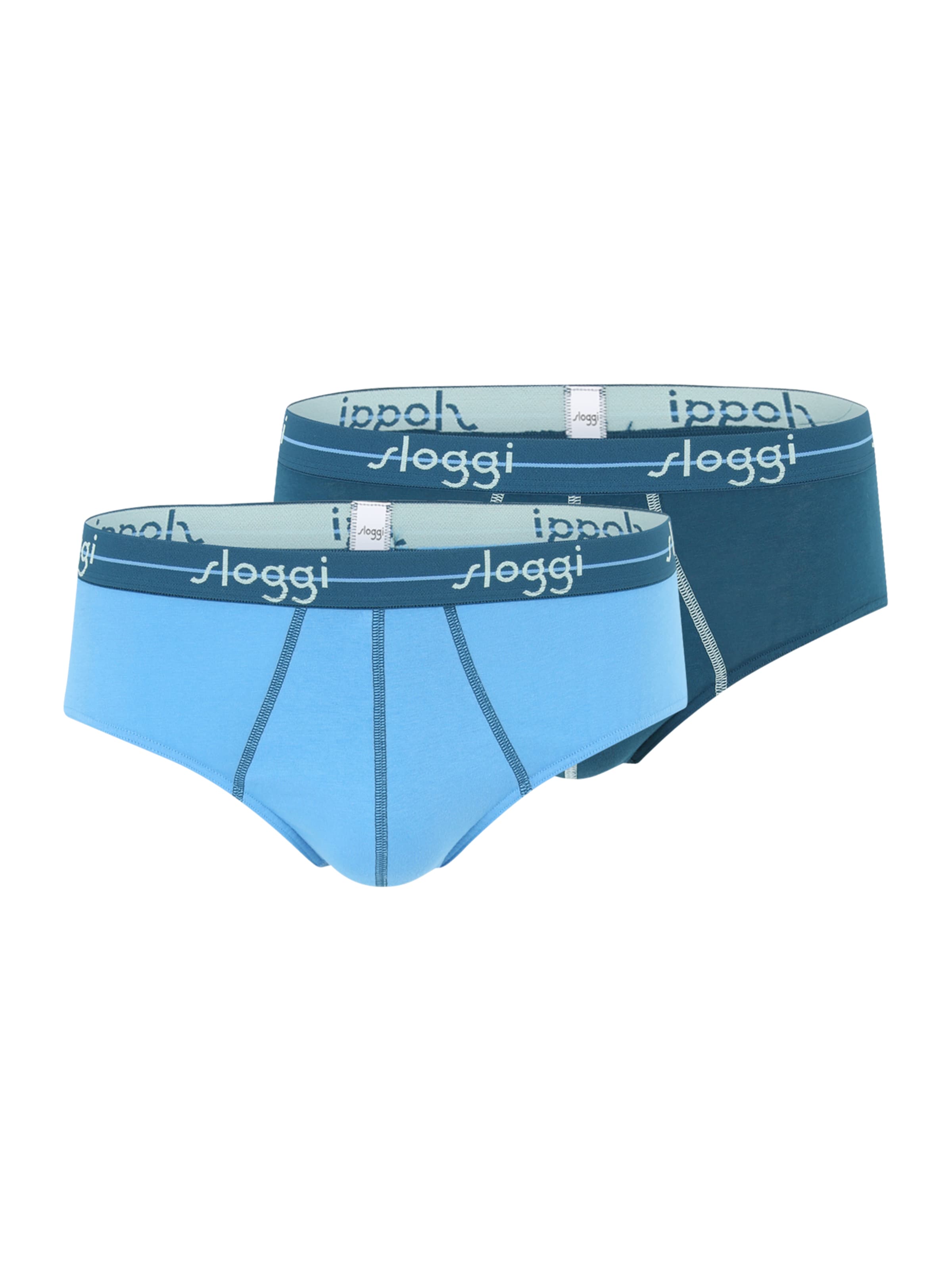 SLOGGI Slip in Blauw: voorkant