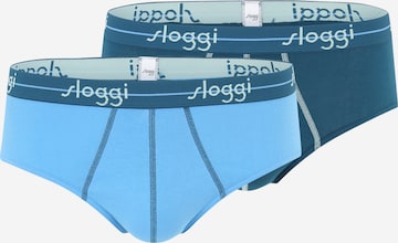 SLOGGI Slip in Blauw: voorkant