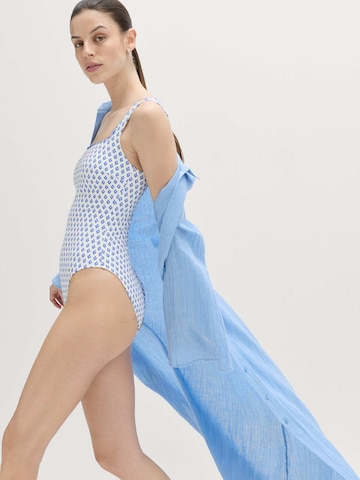 Marks & Spencer Klassisch Badeanzug in Blau