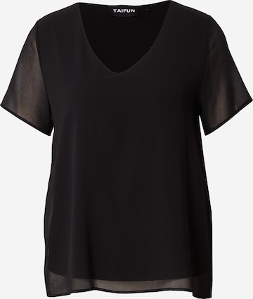 TAIFUN Bluse i svart: forside