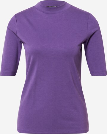 T-shirt COMMA en violet : devant