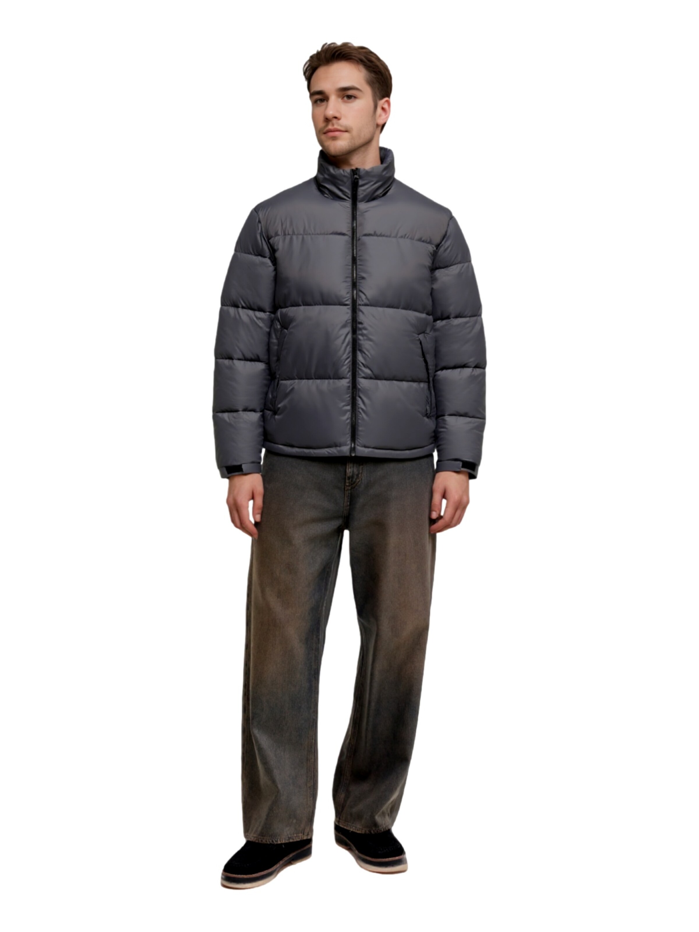 Only & Sons Winter jacket 'ONSMAVERICK' in Grey