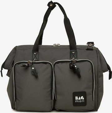 Bagmori - Bolsa de maternidade em cinzento: frente
