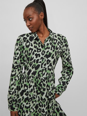 VILA Shirt Dress 'Fini' in Green