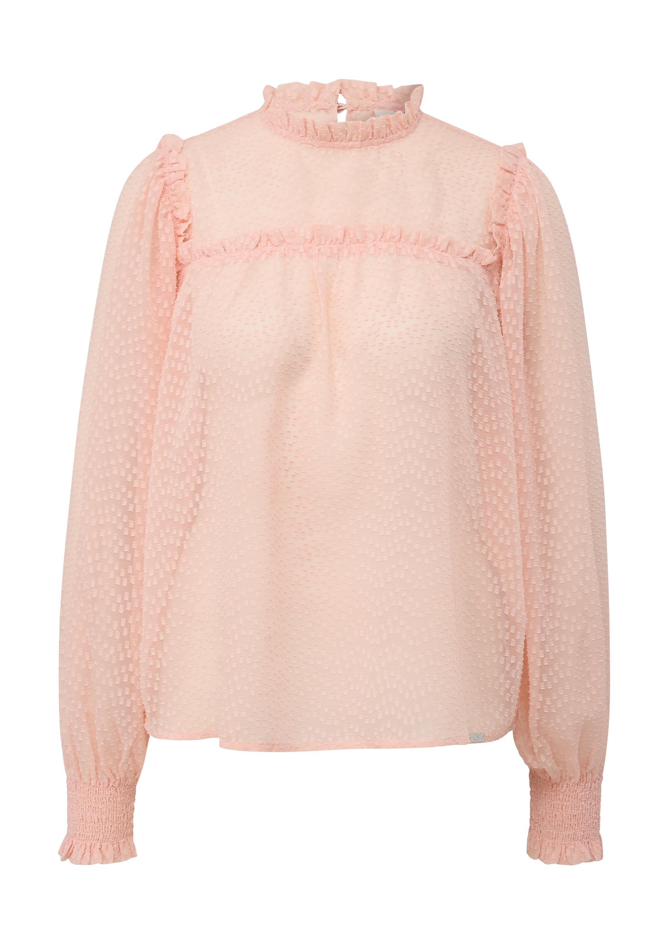 QS Blouse in Orange: front