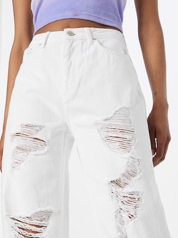 Loosefit Jean Trendyol en blanc