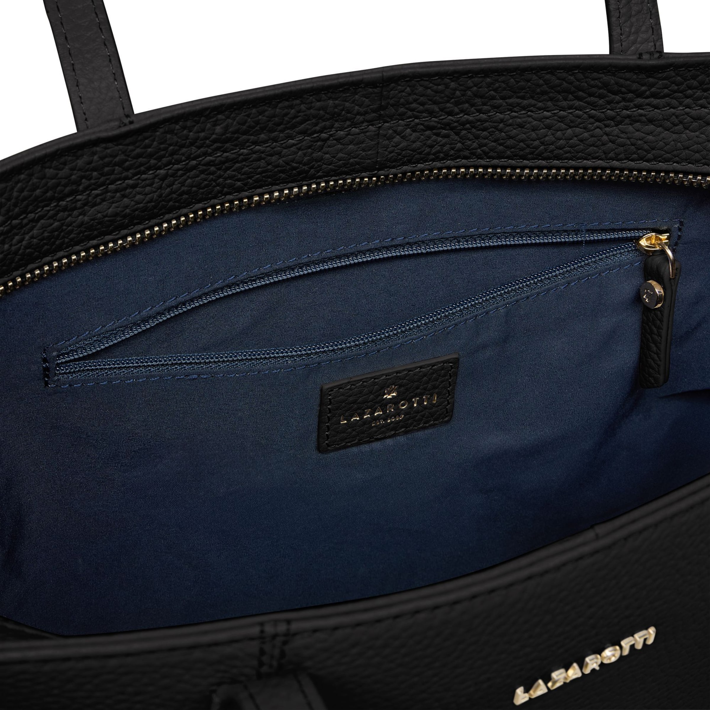 Shopper 'Bologna' di Lazarotti in nero