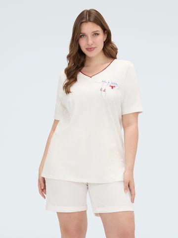 Fiorella Rubino - Camiseta en blanco
