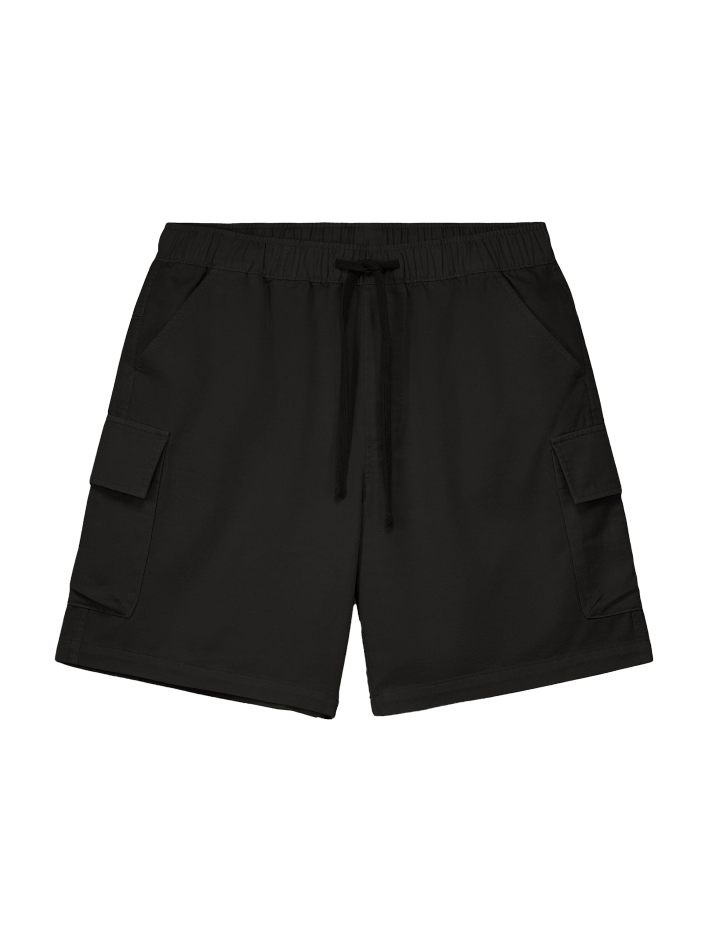 BALMOHK Regular Shorts in Schwarz: Vorderseite