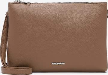 Emily & Noah Shoulder Bag 'Ludowika ' in Brown: front