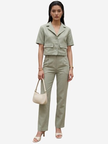 My fashion Pantsuit in Green: front