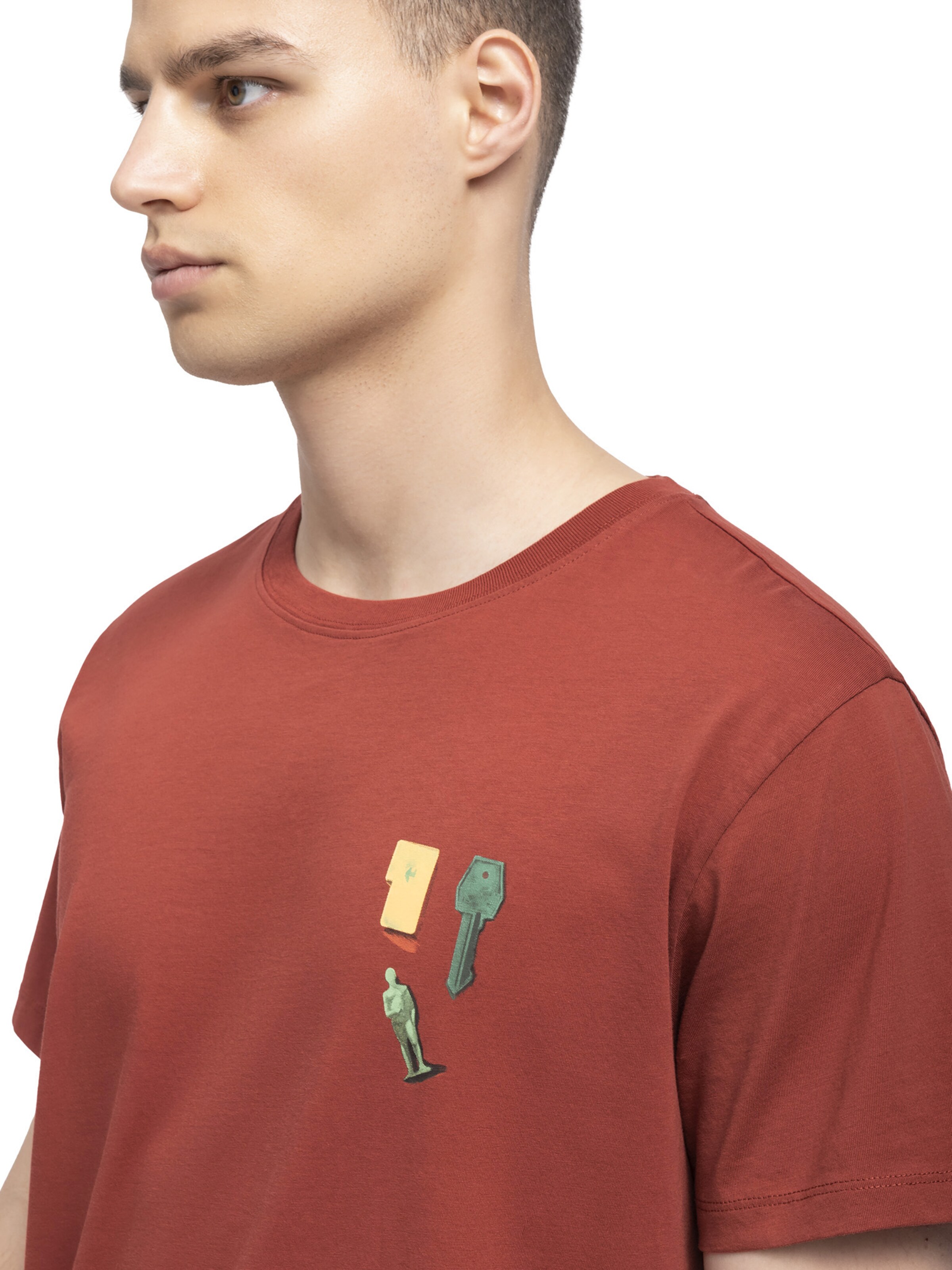 Kaft Shirt 'Shelf' in Red