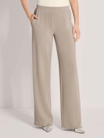 Loosefit Pantalon MADELEINE en beige : devant
