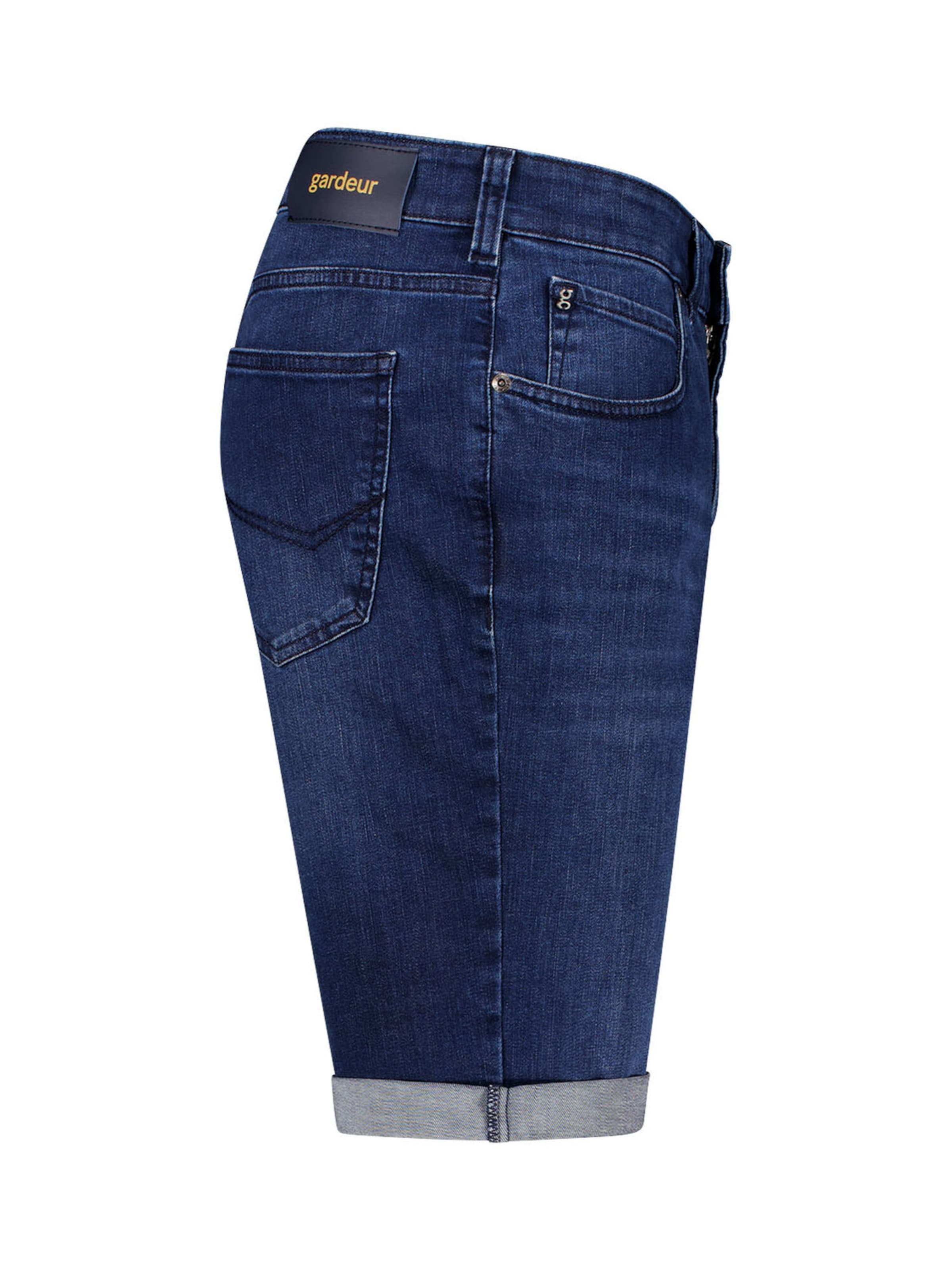 Gardeur Slimfit Shorts `JOHN` in Blau