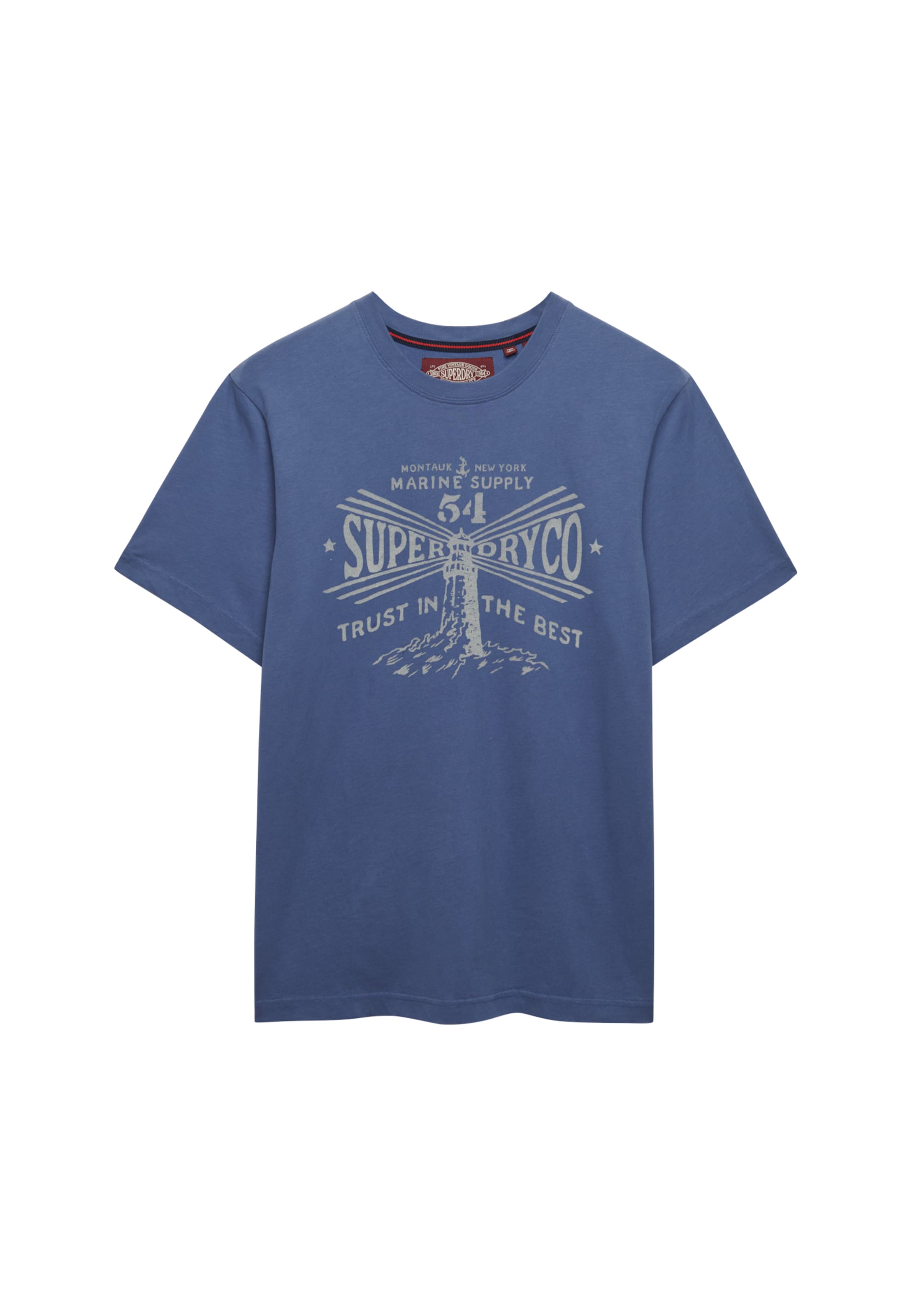 T-Shirt Superdry & Co en bleu : devant