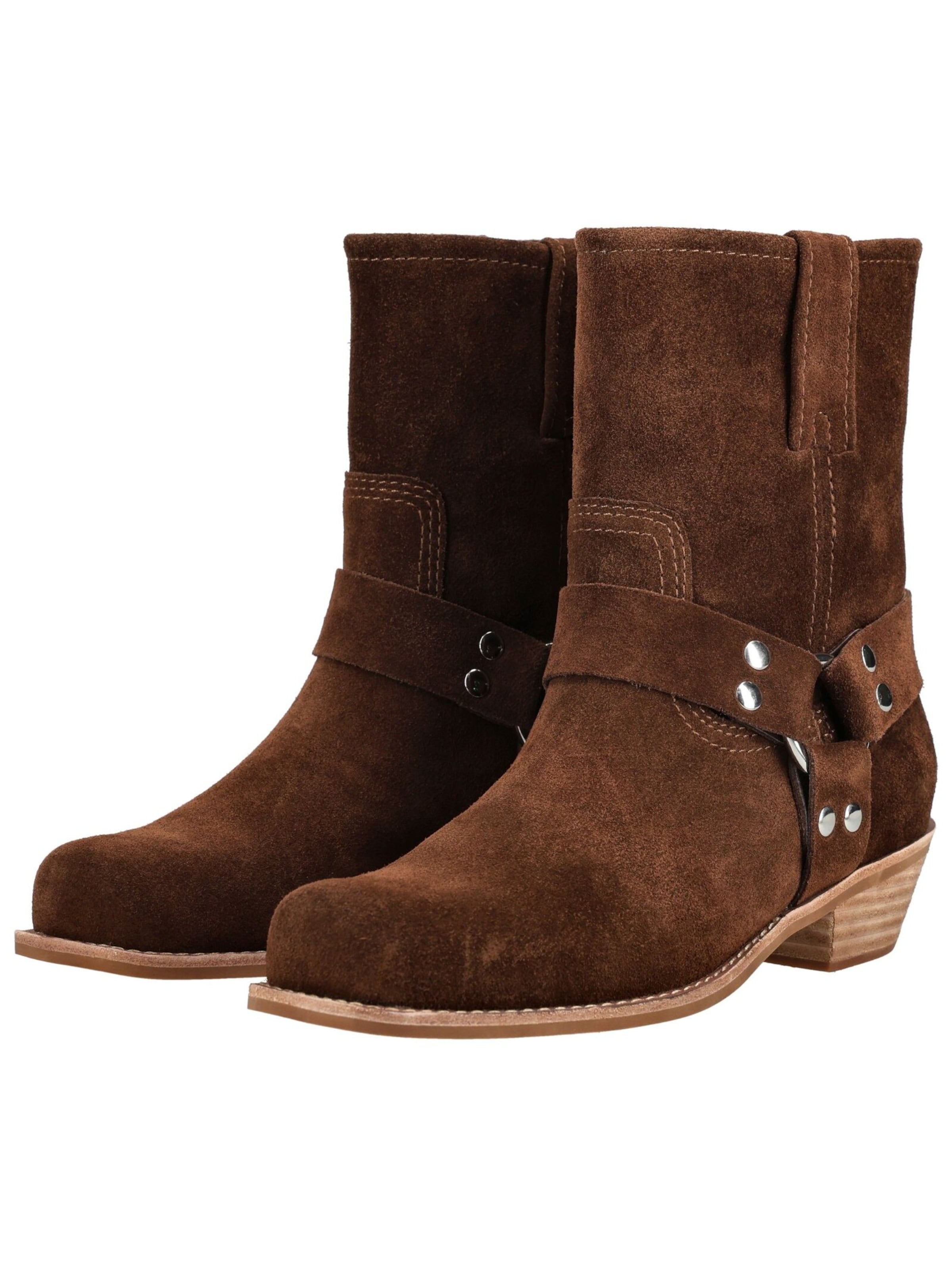 Bottes de cowboy Jeffrey Campbell en marron