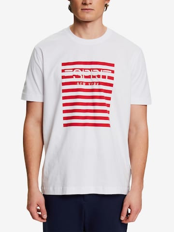 ESPRIT T-Shirt in Weiß: predná strana