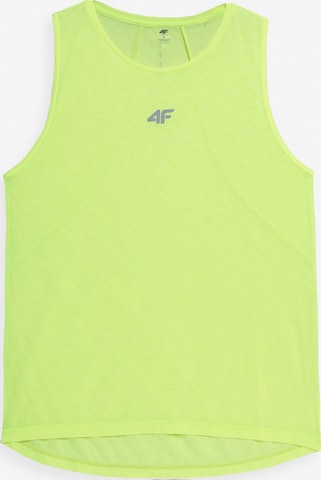 žalia 4F Sportiniai marškinėliai be rankovių: priekis