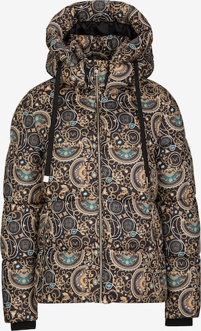 Geacă de iarnă 'Anzia' de la 19V69 ITALIA pe maro: față