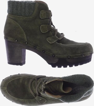 SOFTCLOX Dress Boots in 38 in Green: front
