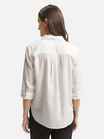 TOM TAILOR Blouse in Wit