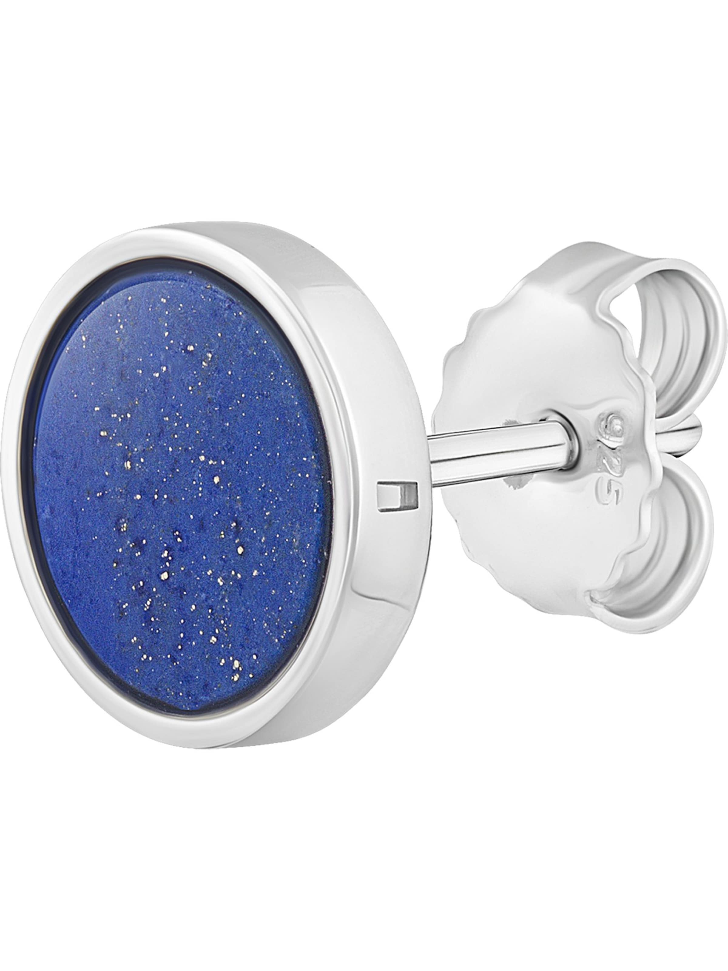 caï Ohrringe in Silber: Vorderseite