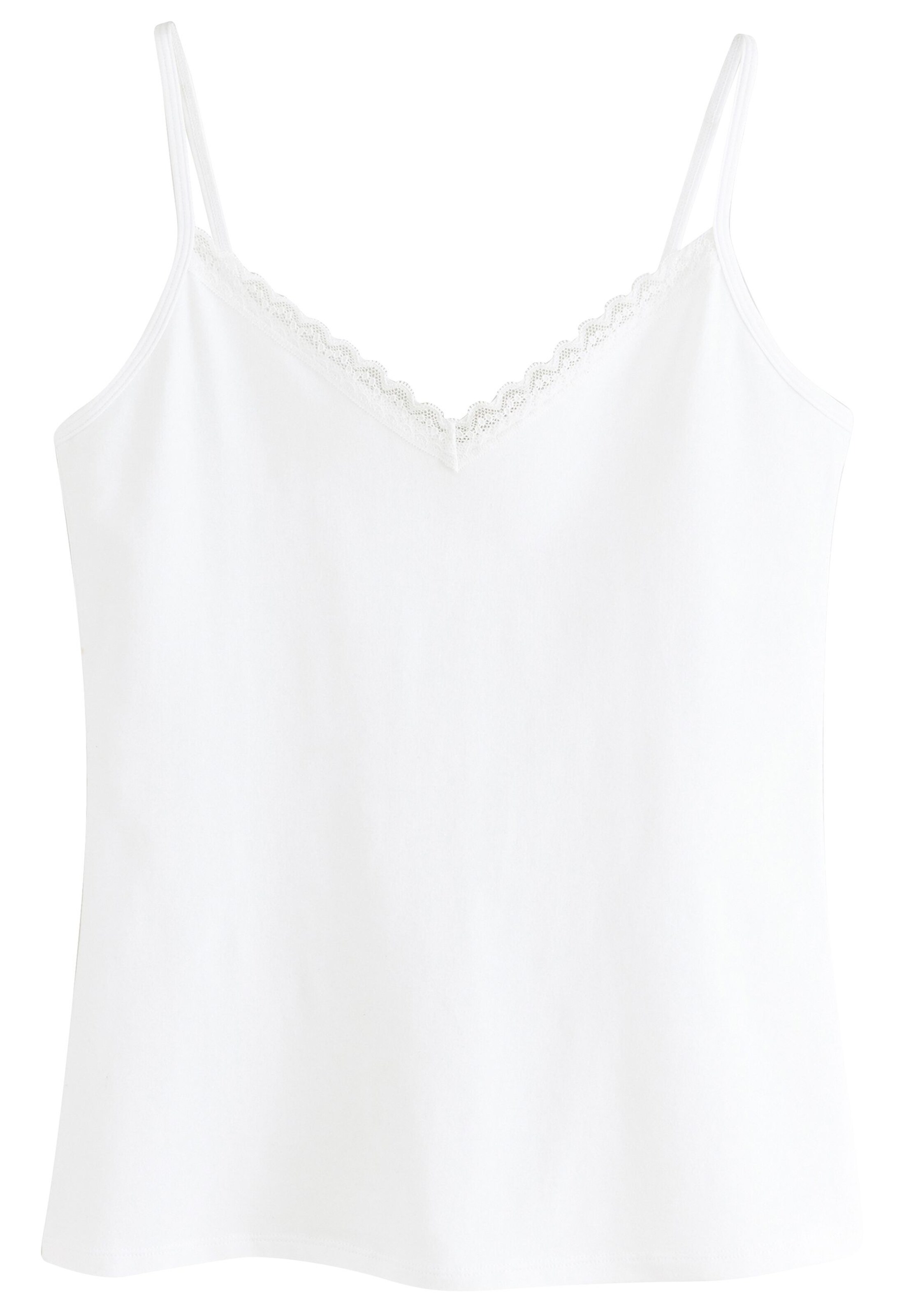 Next Top in Weiß: Vorderseite