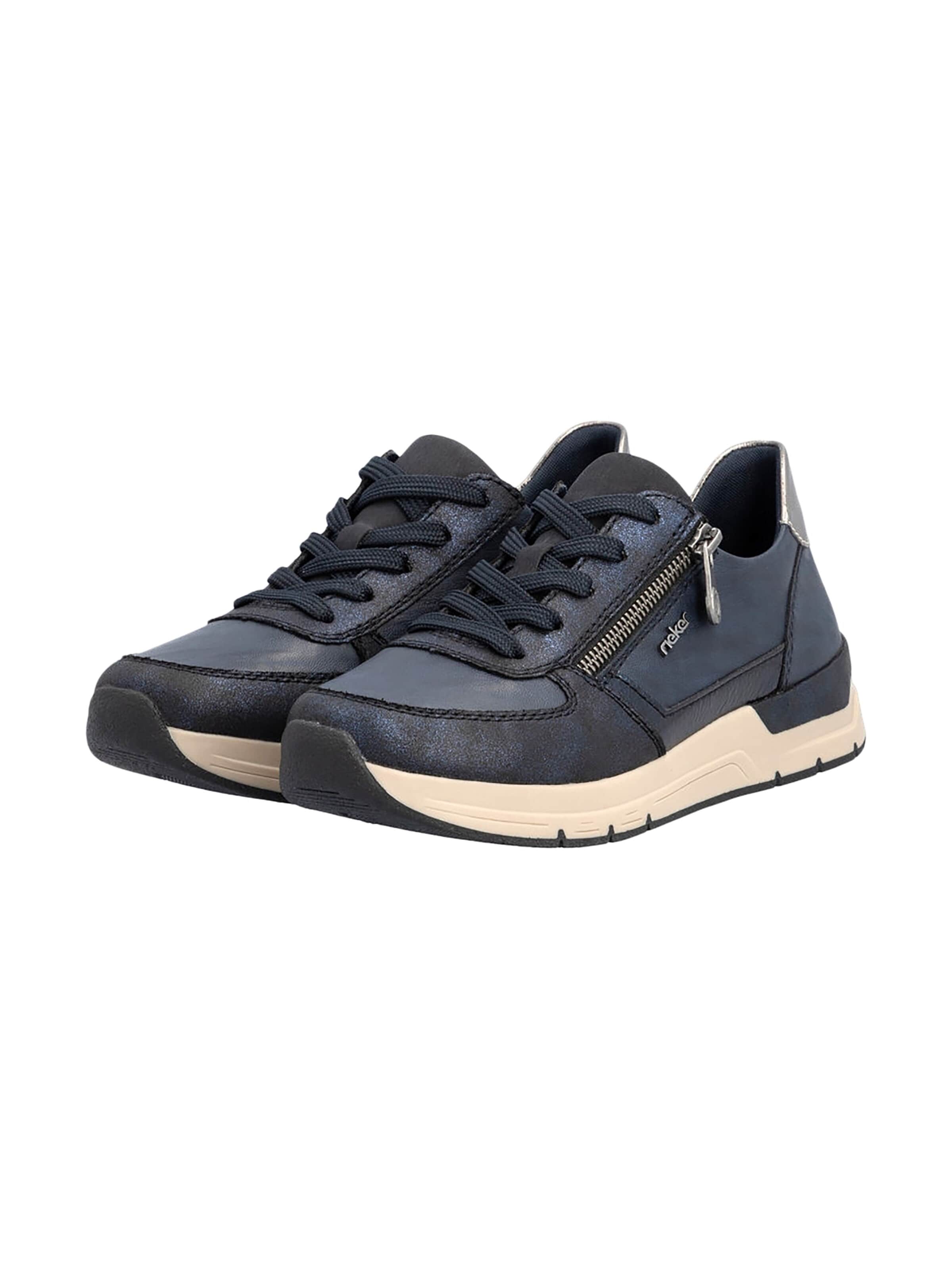 Rieker Buty sportowe sznurowane w kolorze niebieski