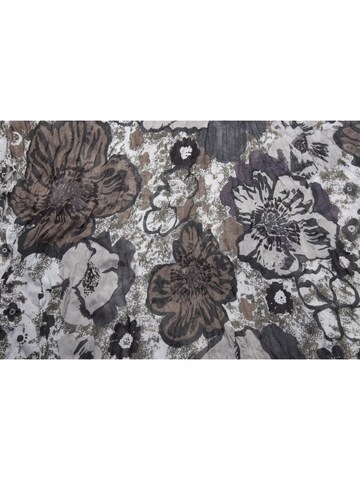 styleBREAKER Schlauchschal 'Loop mit Blumen Allover Print'‌‌‌‌‌‌ in Grau