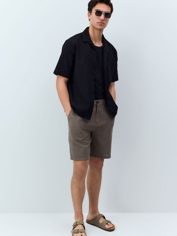 Regular Pantalon chino Next en marron