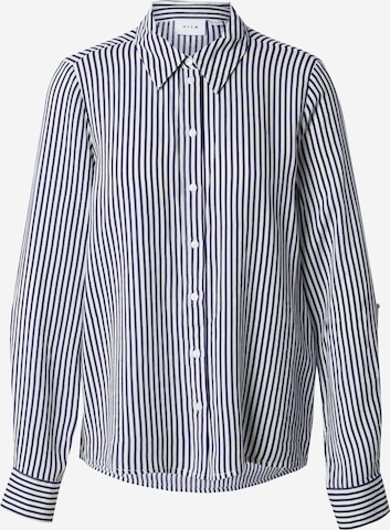 VILA Blúzka 'Rosa' - Modrá: predná strana