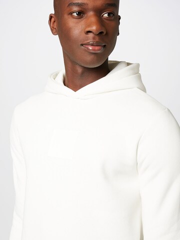 JACK & JONES Sweatshirt 'COBBLE' i vit