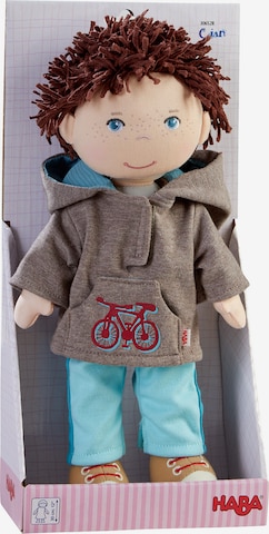 HABA Stoffpuppe ' Verschiedene ' in Blau: Vorderseite